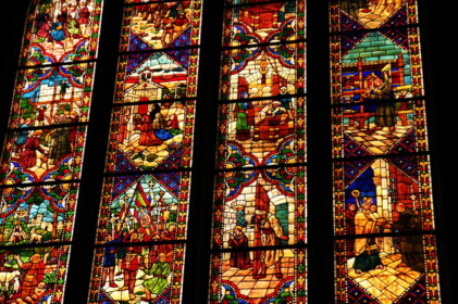 見こたえがあるステンドグラス