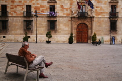 サン・メルセロ広場にて