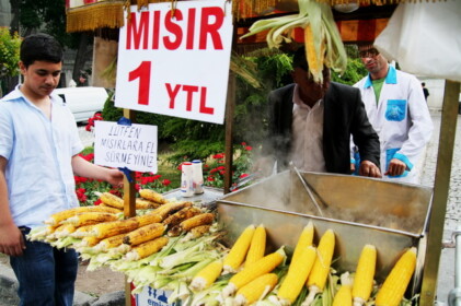 トルコ人はトウモロコシが好き