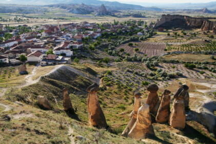 シメジみたいな奇岩