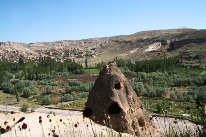周りの景色が素晴らしい セリメ遺跡