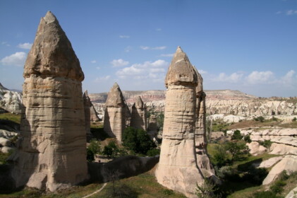 大きいキノコ岩