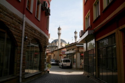 コンヤの宿がある通り