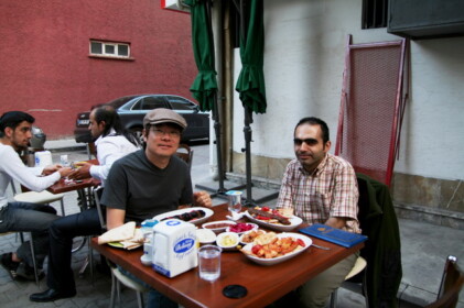 観光案内所で出会えたユジェルさん