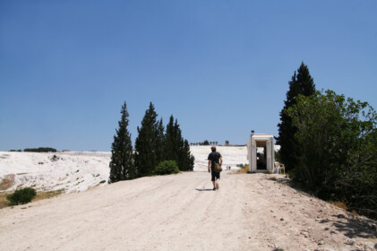 純白の景色　パムッカレ