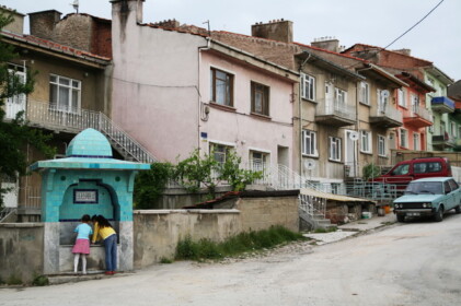 キュタフヤの住宅街